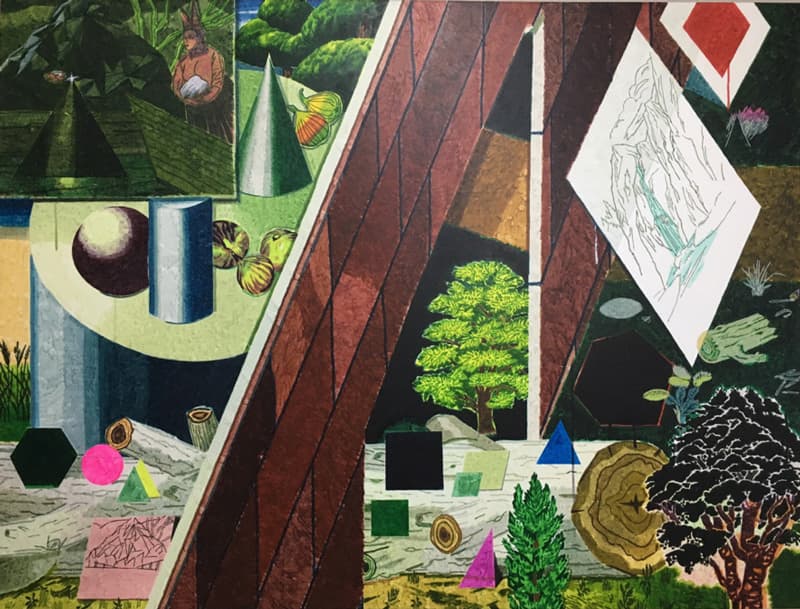 전현선_나란히 걷는 낮과 밤(6)_watercolor on canvas_112x145.5cm_2017