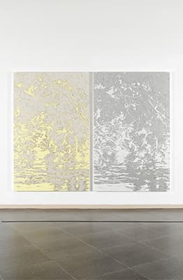 신경철 Kyungchul Shin, T-HERE-377#1, #2 , 2016, Acrylic & Pencil on Panel, 227.3 x 145