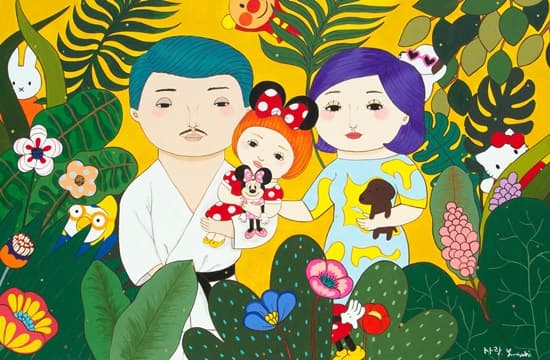 사랑 130cm x 97cm Acrylic on Canvas