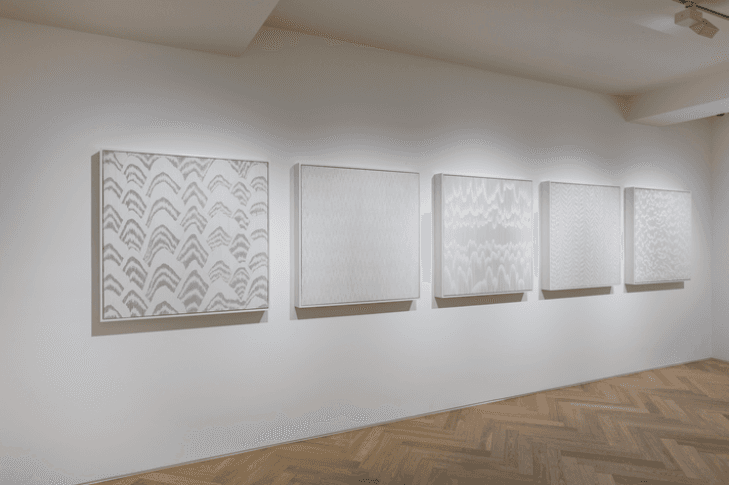 Installation view, "Tara Donovan," Pace Gallery © Tara Donovan, Pace Gallery