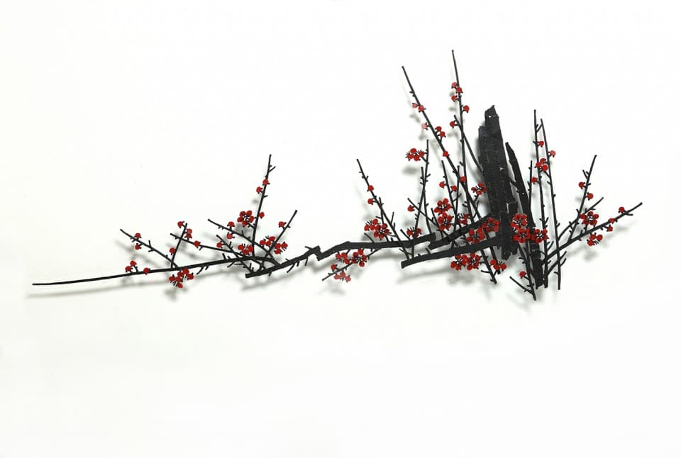 Untitled, steel, polyurethane, 85X209cm, 2015