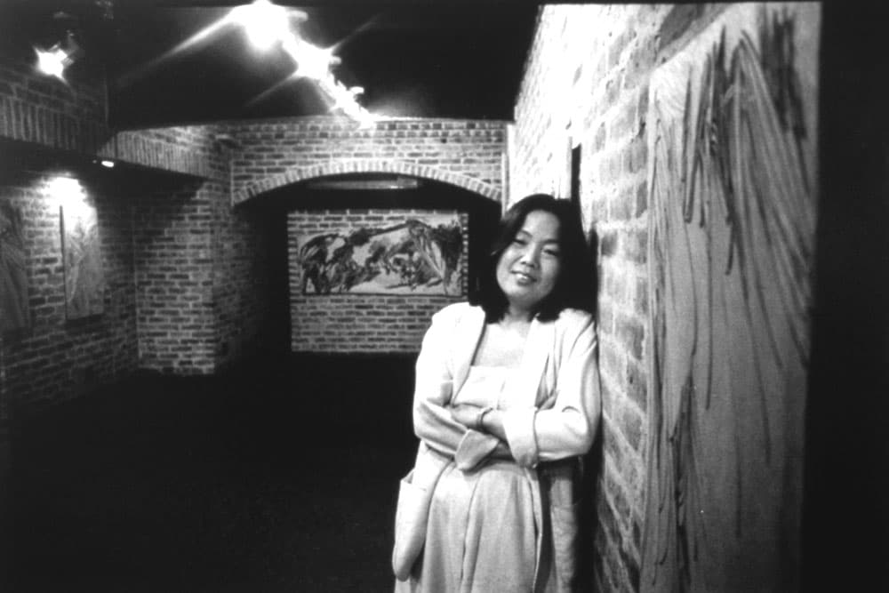박영숙 Park Youngsook, 화가 성란희, gelatin silver print, 16x20inch, 1981