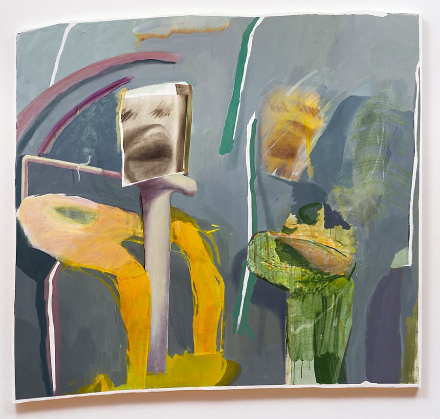 좁은 곳_종이에 유화_151x138cm_2020