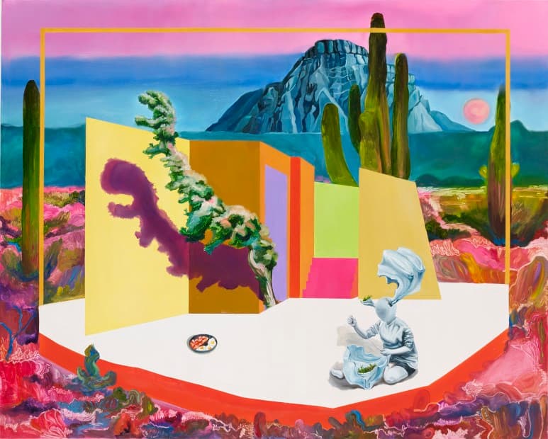 이하은, 그전에, 130.3×162.5cm, Oil on Canvas, 2017