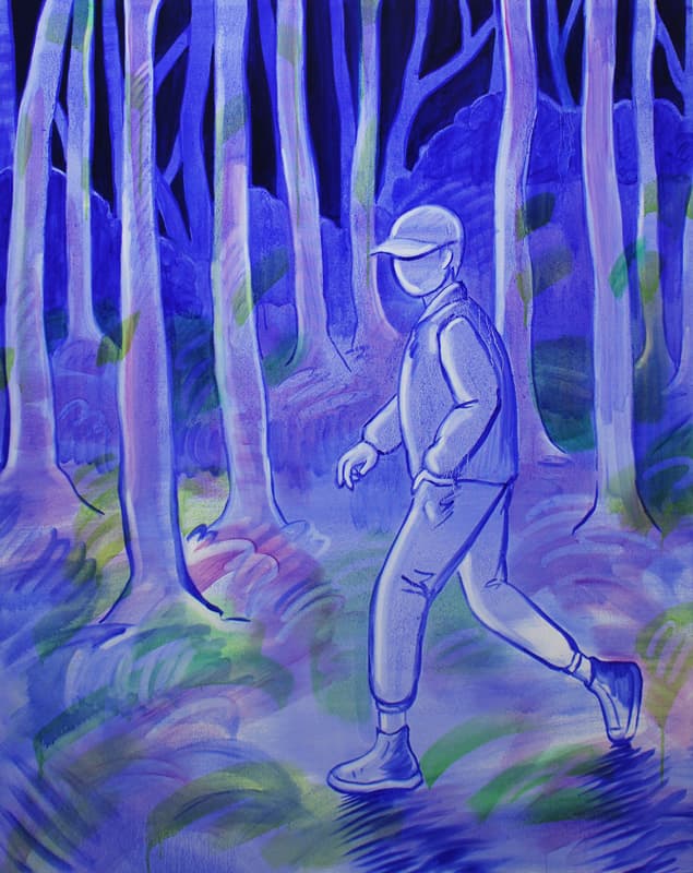 유재연_Forest Stroller_oil on canvas_ 122 x 91.5cm_2019