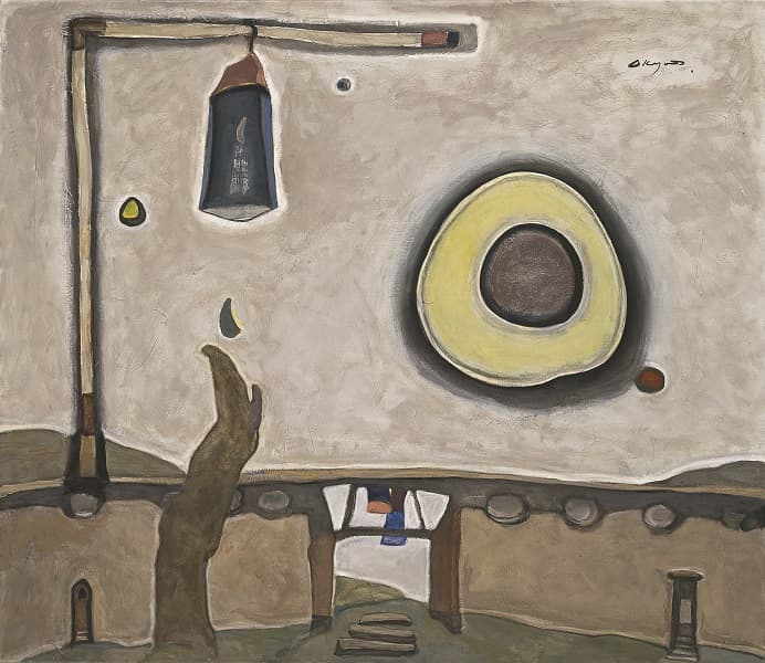 Halo 2, 1995, Oil on canvas, 141x162cm