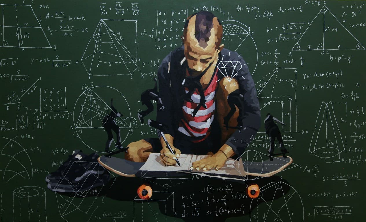 Tri Pamuji Wikanto, Zealous, 90cm x 150cm, acrylic on canvas, 2016