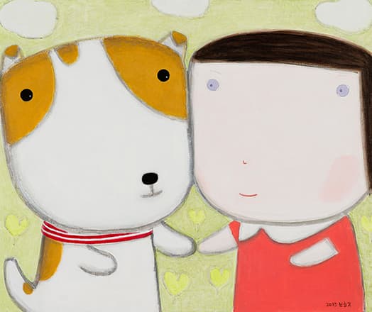 박형진_단짝_2015_Acrylic on Canvas_61×73cm