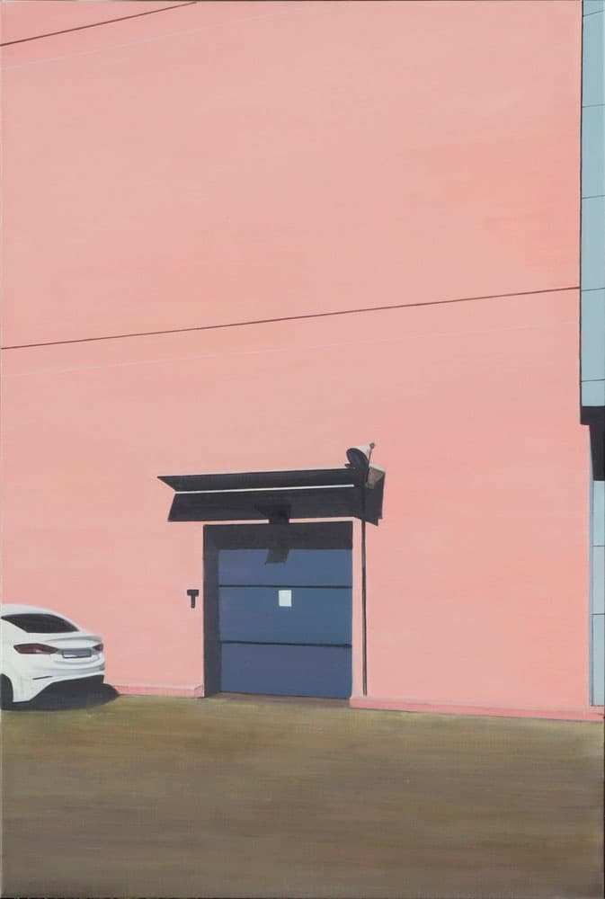 이현우, 성수동(Seongsu-dong), 194 x 130cm, oil on canvas, 2018