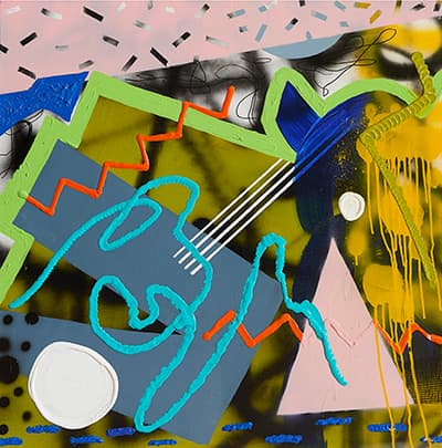 임민정_Outline_Mixed Media on Canvas_72.5x72.5cm_2015