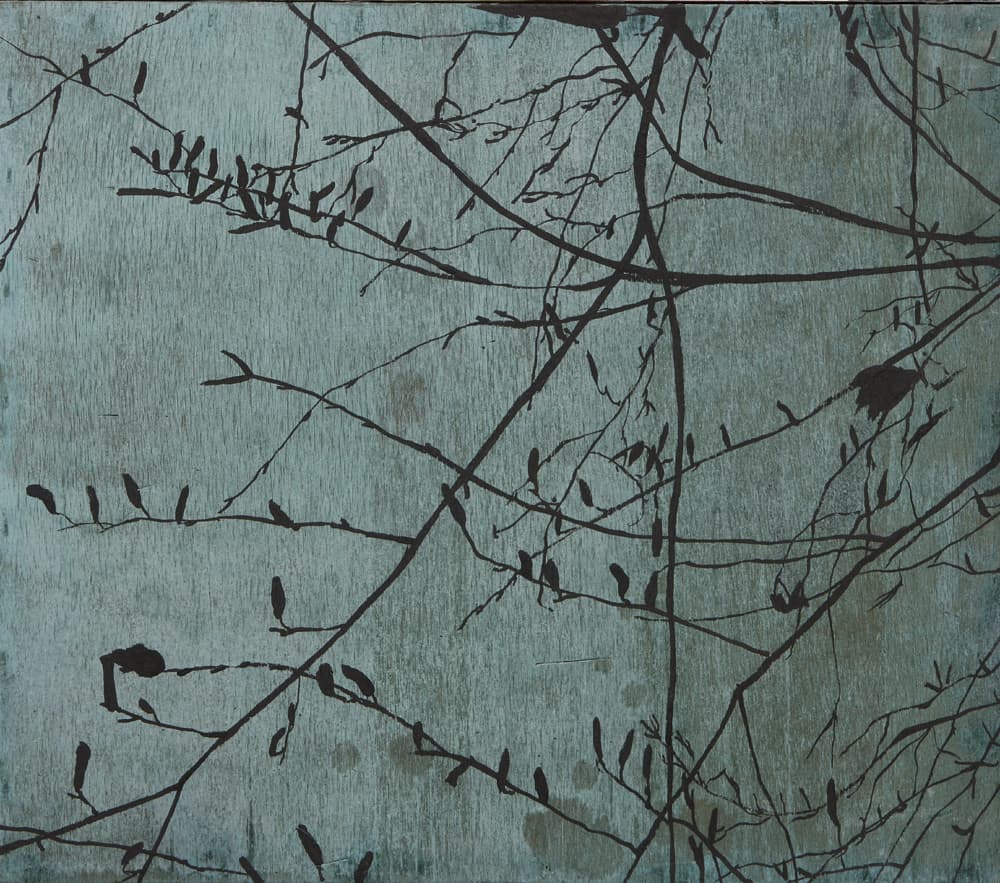 허미자, Untitled, 34×40cm, mixed media, 2009
