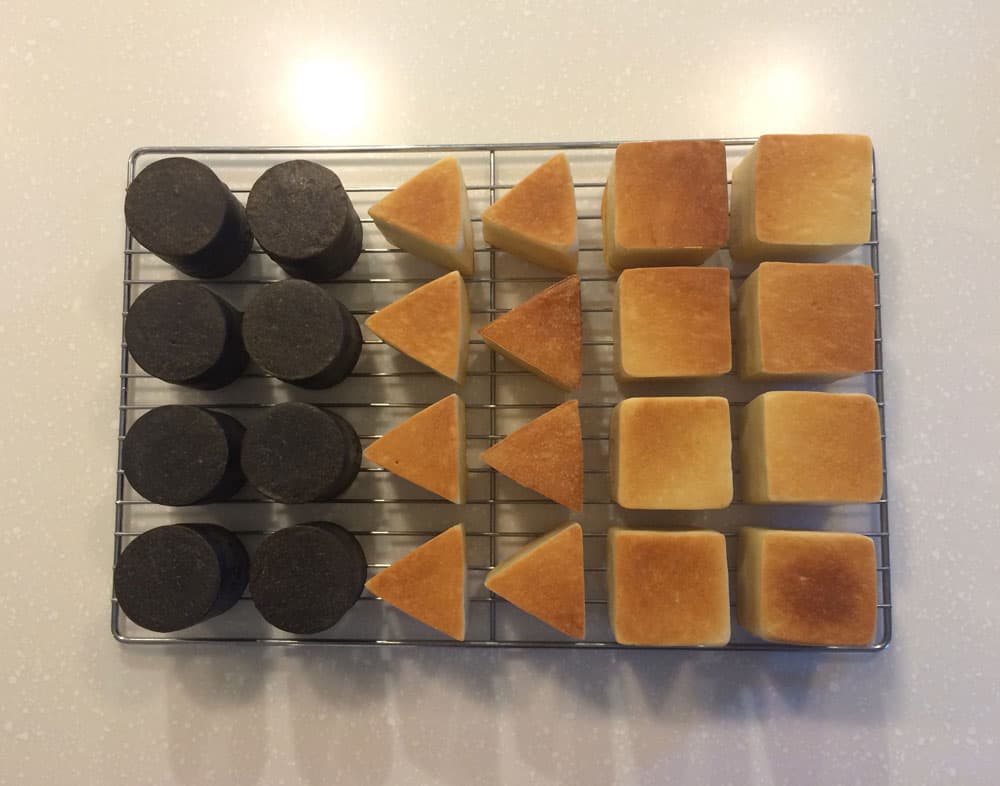 Three types 빵 완성컷