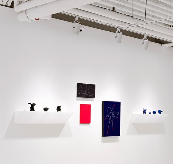 Installation view at Gallery PURPLE