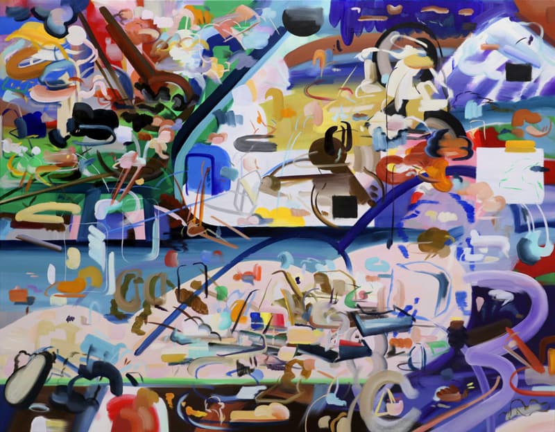심혜린, BLURAY_79_oil on canvas_91x116.5cm_2017