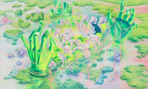 김소영_삼각지대_oil on canvas_97x162cm_2015 