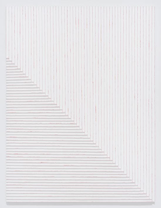 남춘모, Beam 15-02, mixed media on canva_210x160cm, 2015
