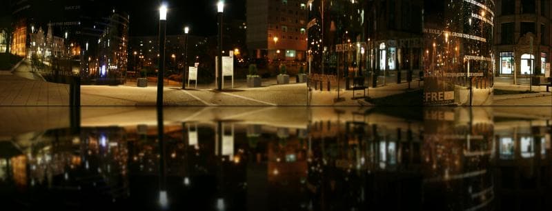 김서량_A flow that never stops in Erfurt _100 × 40 cm_Inkjet print_sound _2013