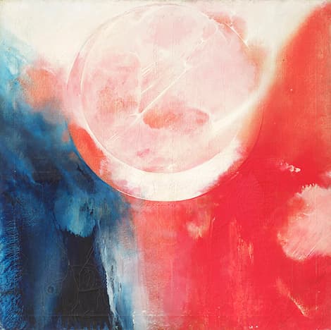 Sympathy 33 1968 Oil on canvas 130.5x130.5cm, Image provided by Kukje Gallery