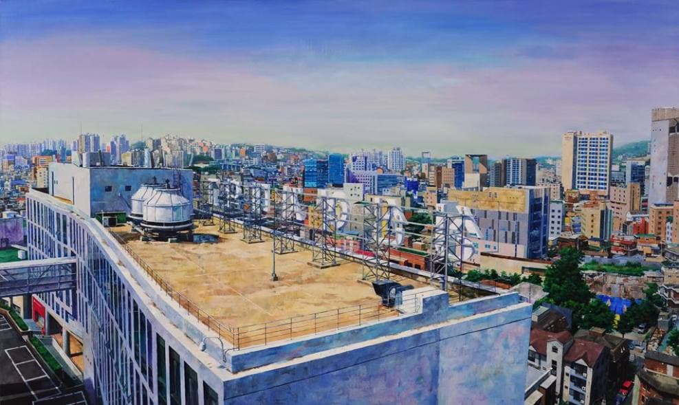 서상익, Anotherday – 어디로… 162.2-97 Oil on canvas 2016-17
