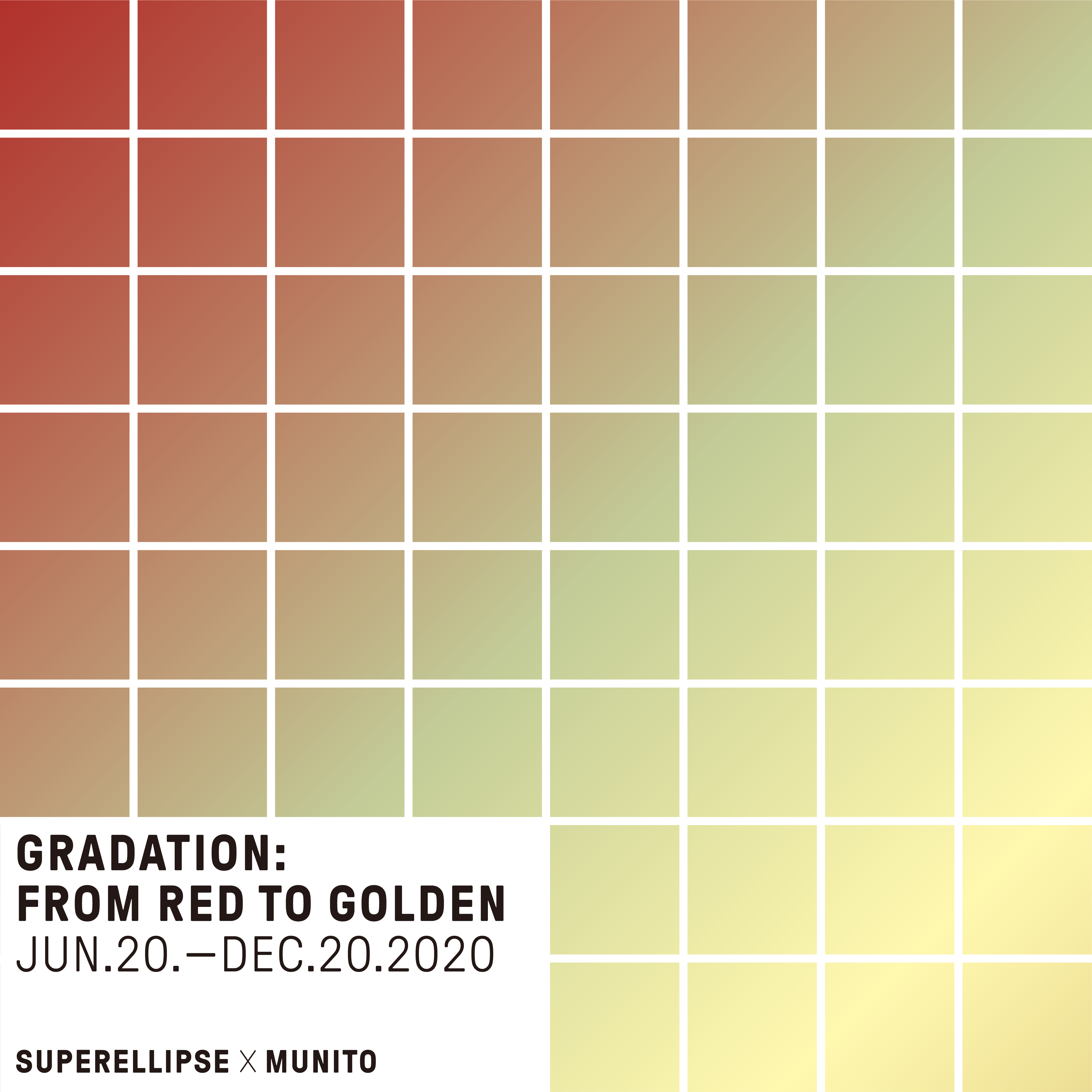 그라데이션: 붉은색에서 금빛으로 Gradation: From Red to Golden 2