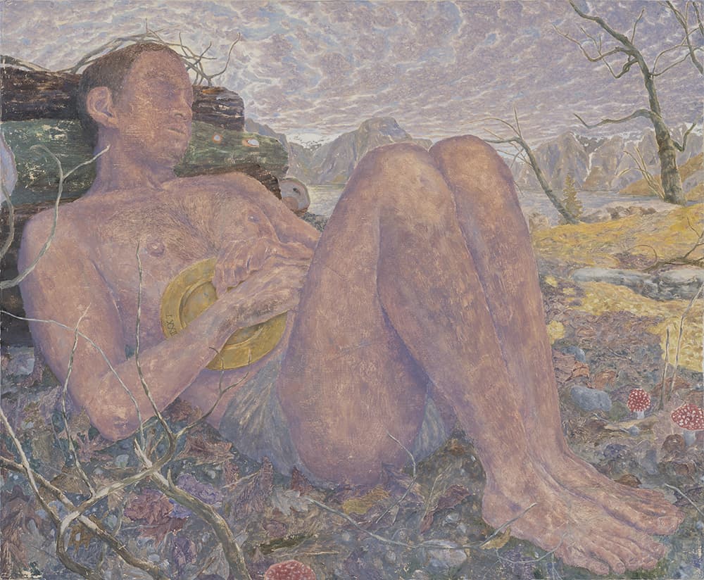 류노아, 금화병 Gold Vase, 50x60cm, oil on canvas, 2021(c)The artists, Courtesy of A-Lounge, Seoul