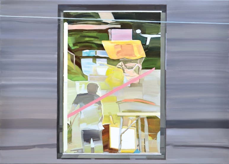 김나나_Various Installation(an instant response of color)_2019_oil on canvas_65×91cm