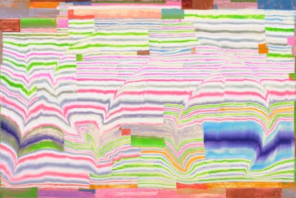 Kim Young-Hun, P1779-Electronic Nostalgia, 91x61cm, Oil on canvas, 2017