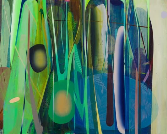 Nakhee Sung, Transpose 2, 2018, Acrylic on canvas, 130 x 162.2 cm