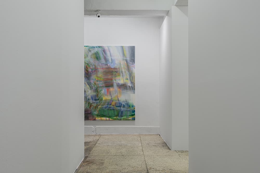 최윤희, 원래의 땅(course 2), 2021, oil on canvas, 193.9×259.1cm 촬영: CJY ART STUDIO