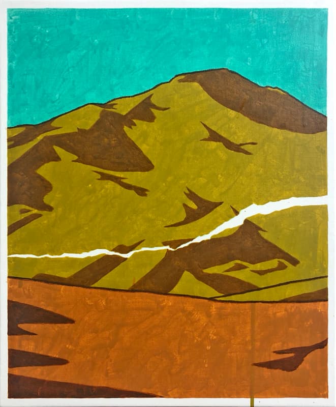 전현선_2, watercolor on canvas, 45.5x38cm, 2020