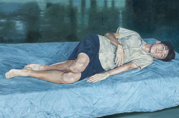서동욱, M.J., Oil on canvas, 97x145.5cm, 2015