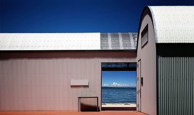 임창민, Into a Time Frame_Teshima h1, 2015, Pigment Print, LED Monitor, 110x180cm