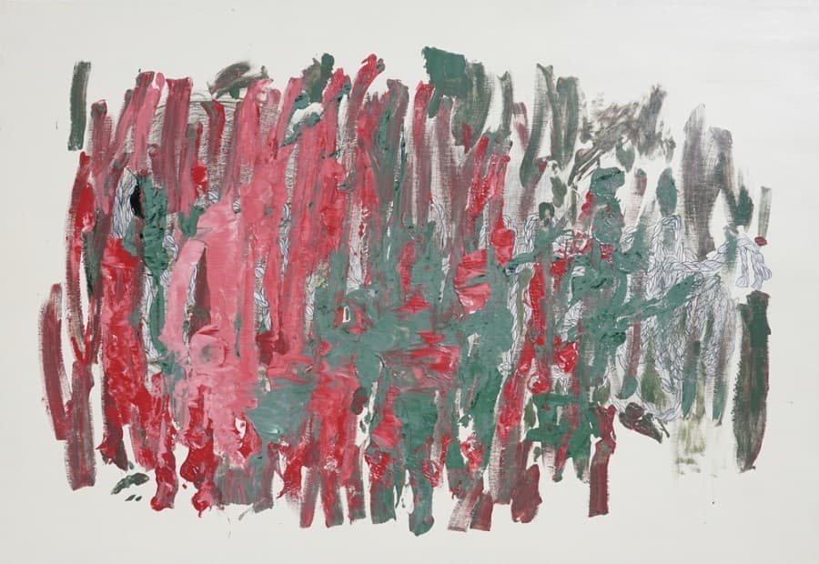 현여람 관계의 흔적  아크릴, 유화, 판넬 122X180cm 2016