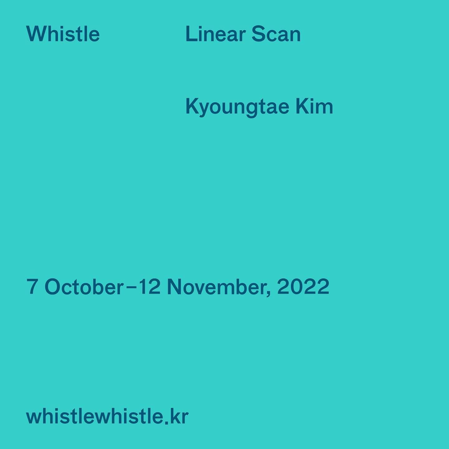 김경태 개인전: Linear Scan 1