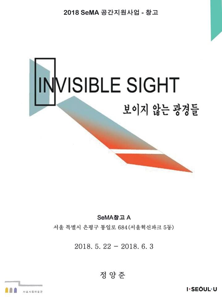 정양준 : INVISIBLE SIGHT-보이지 않는 광경들 1