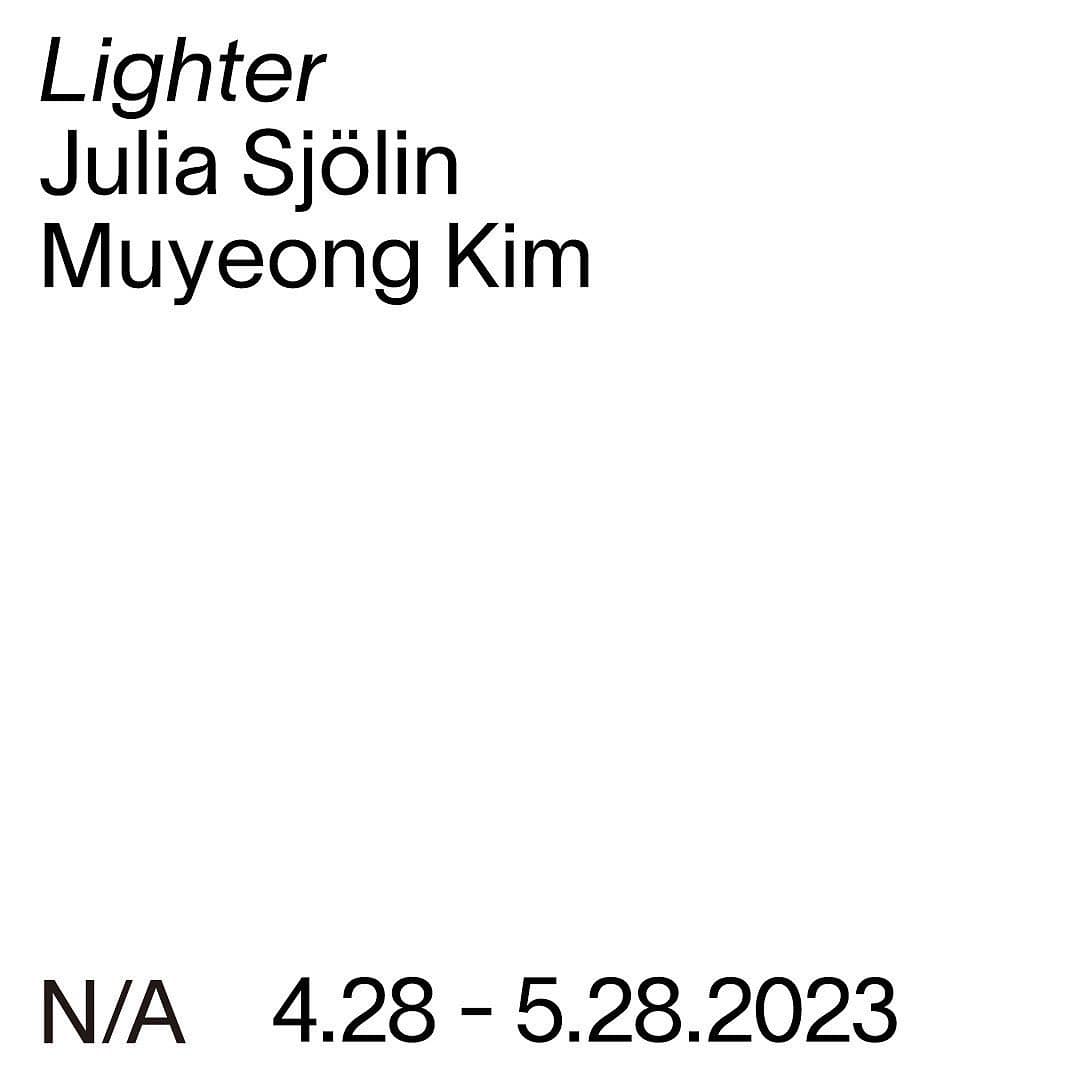 Julia Sjölin, Muyeong Kim: Lighter 1