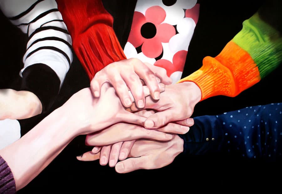 정유정 Puzzle 53.0×72.7cm Oil on canvas 2015