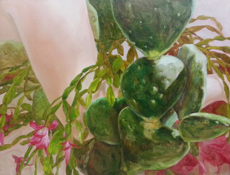 이수빈 순환 스케치15 40.9x53cm 캔버스에 유채 2015