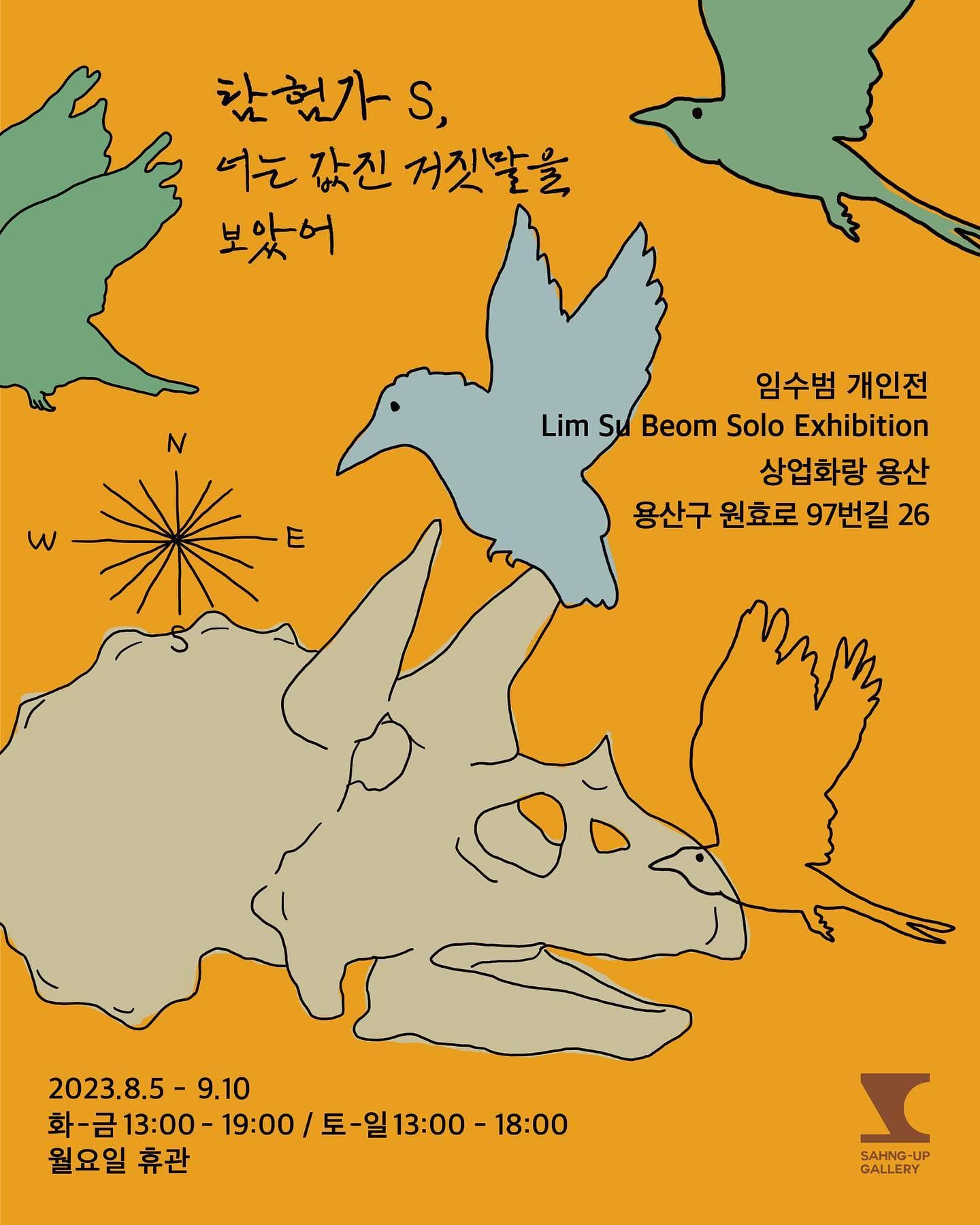 임수범 개인전: 탐험가 S, 너는 값진 거짓말을 보았어 1