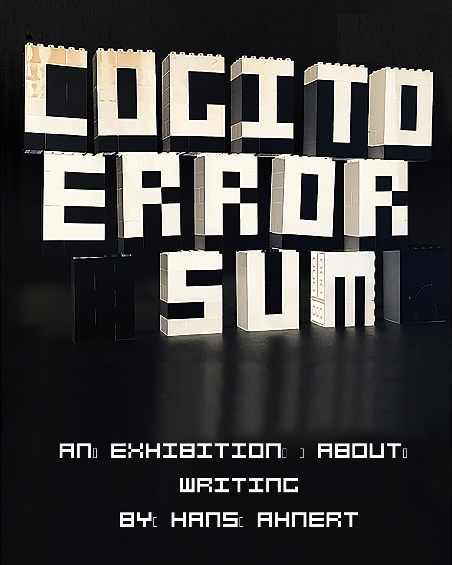Hans Ahnert: COGITO ERROR SUM 1