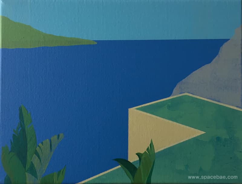 양화선, a safe zone- nowhere, 40.5 x 30cm, 2015