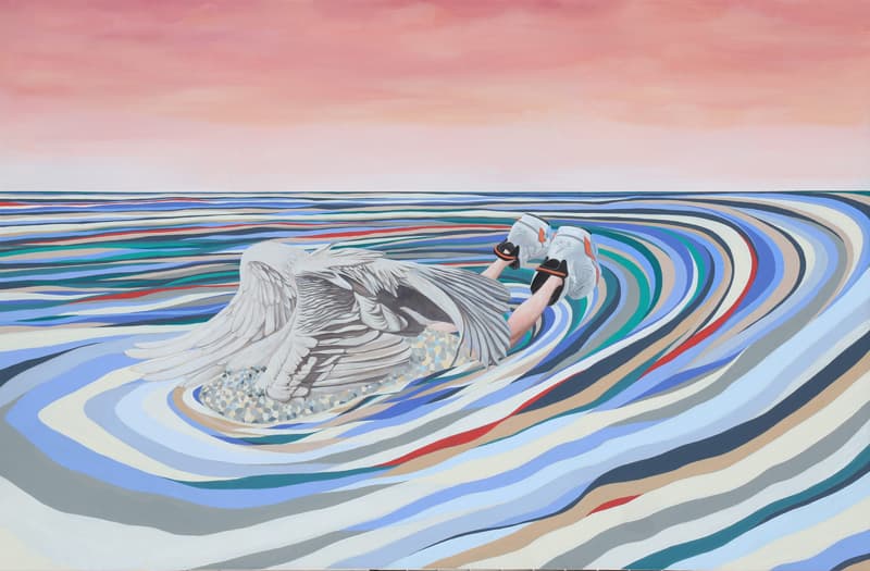 구경환, Mud, 145.5x97.0cm, Mixed media on canvas, 2015