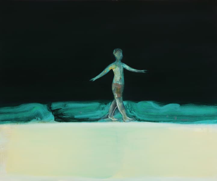 송기창, 걸어서 간다. 61x73cm. Oil on Canvas. 2016