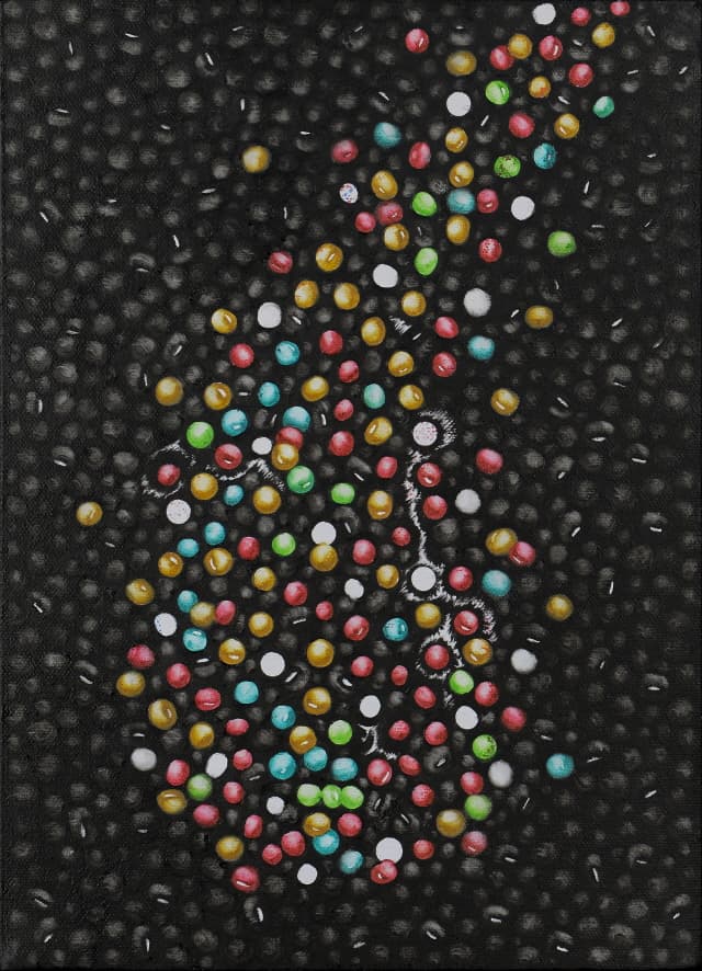 정정엽, 촛불8,2017,oil on canvas,34.8×24.2cm