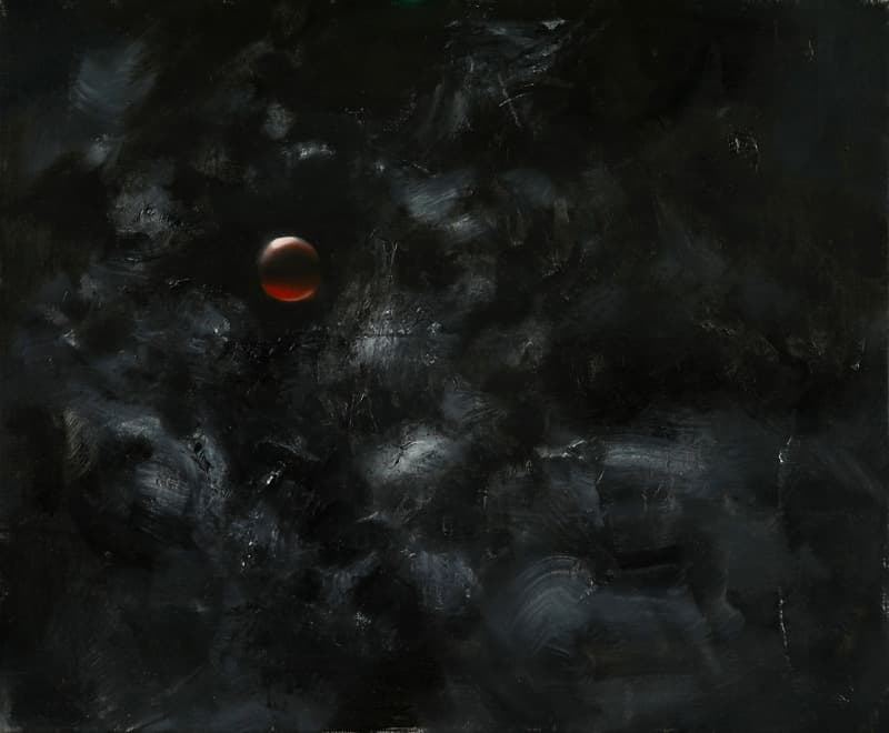 김해성, reflection 1, oil on canvas, 53.0x45.5cm, 2018