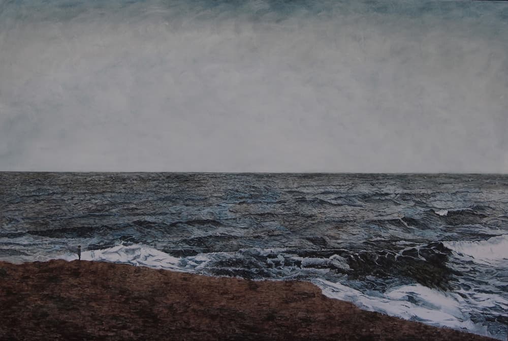 이부안_해묘(海墓)4, 캔버스에 유채, 130x193cm, 2019