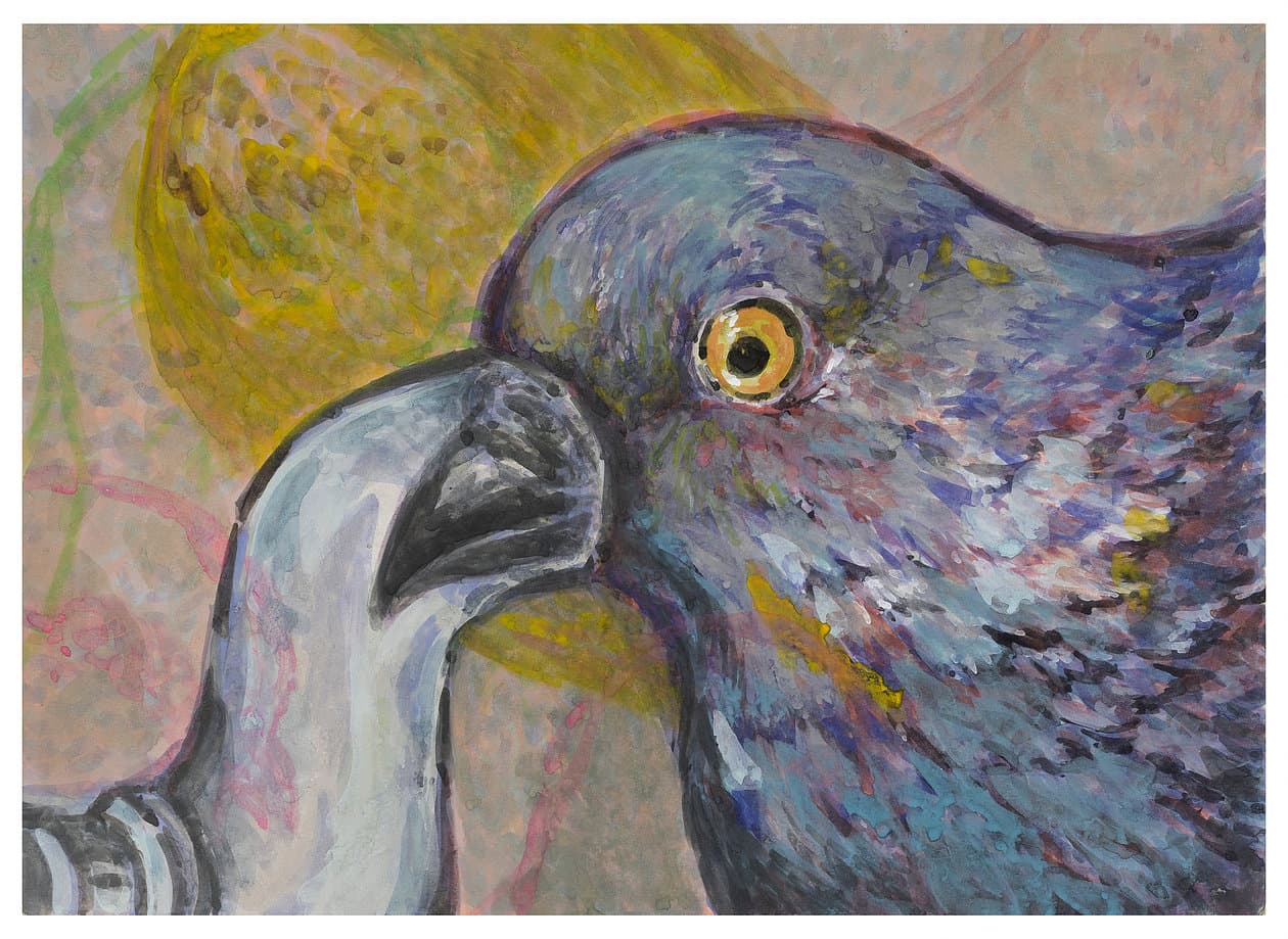 조민아, 탐 (Avarice) 장지에 채색 24.2x33.4cm 2019