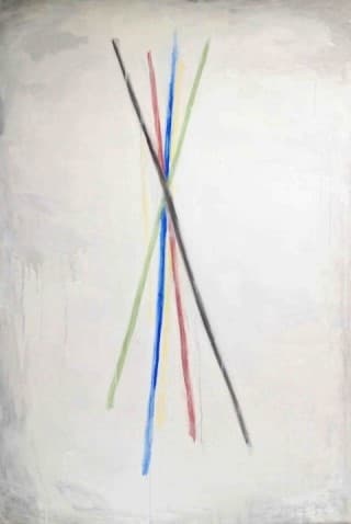 샌정, untitled,2017,oil on canvas,194x130cm