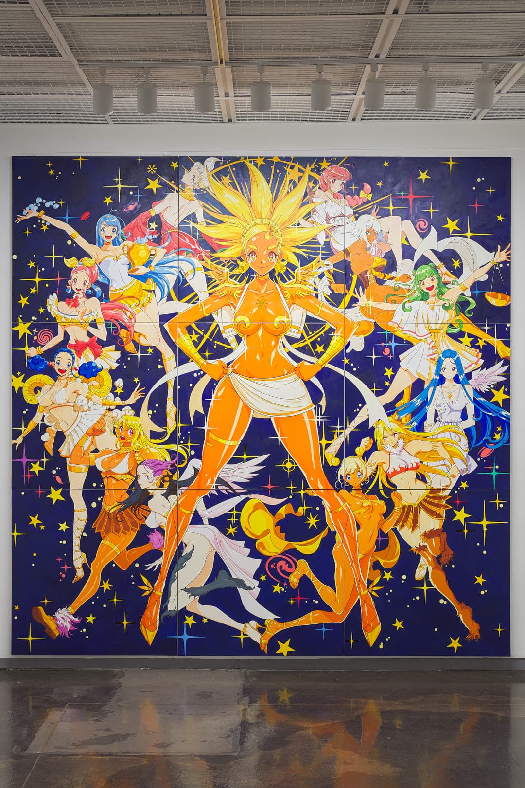 이윤성, Zodiac, 2019, Oil on Canvas, 330x330cm