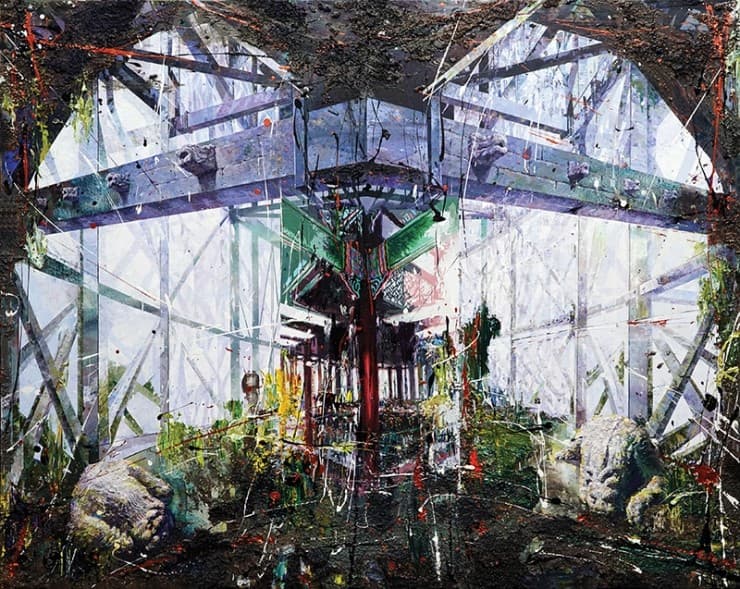 이귀영, 'Space of Thought'130x162cm, acrylic on canvas, 2018